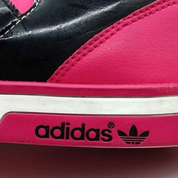 Adidas Sneaker Original Men\'s Sz 7 High Tops Athletic Shoes Red Black EVH 79100 main image 14